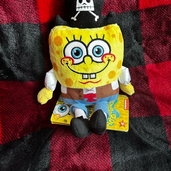SpongeBob Squarepants Other - Nickelodeon SpongeBob Pirate Plush Shoulder Buddy